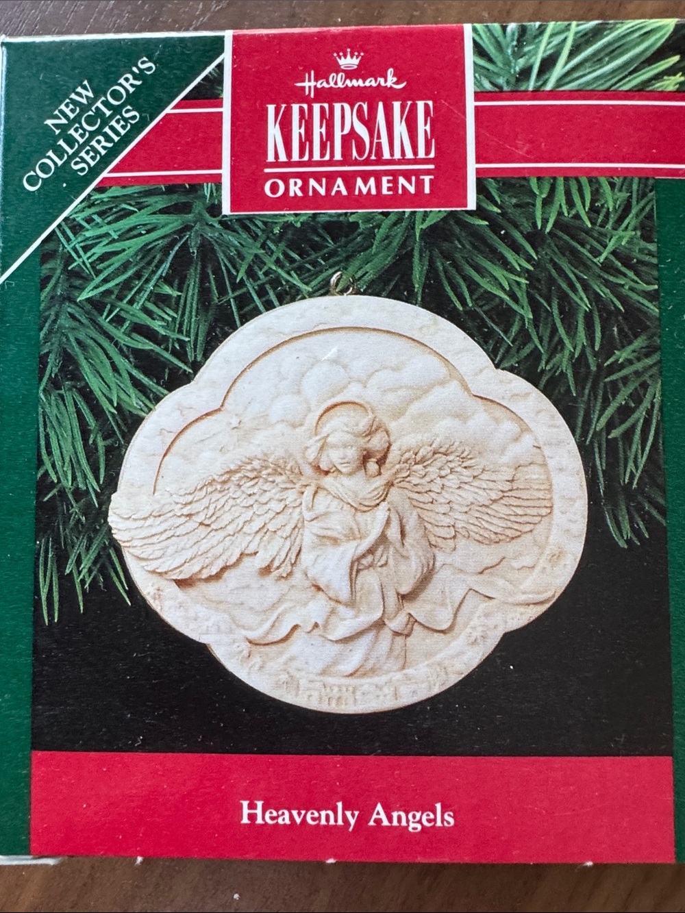 Hallmark Keepsake "Heavenly Angels" Beige Ornament